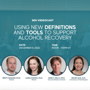 National Institute On Alcohol Abuse And Alcoholism To Host A Webinar On ...